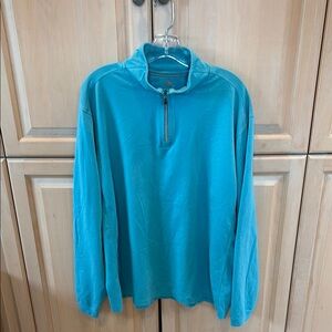 TOMMY BAHAMA 1/4 ZIP PULLOVER